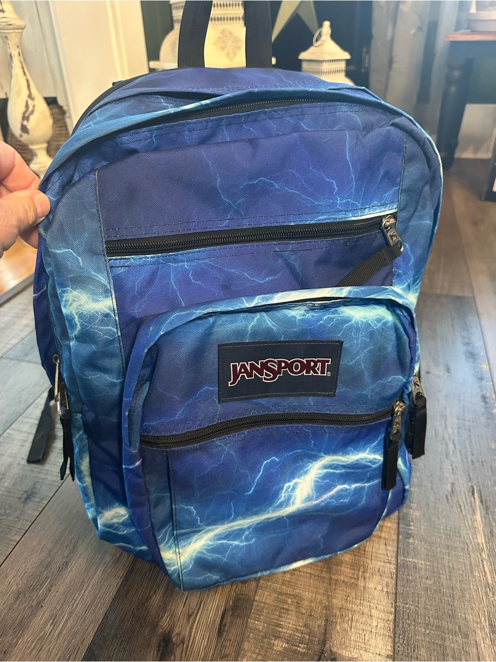 JANSPORT Big Student 17.5" It’s Electric” XL Laptop Pocket School Backpack